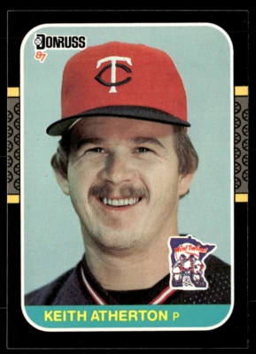 1987 Donruss - Keith Atherton #272 - Image 1 of 2