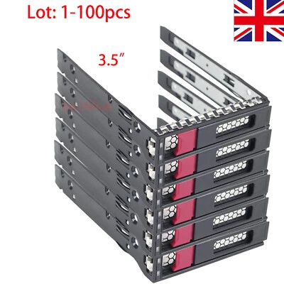Lot HP 3.5" LFF Caddy Tray Proliant ML350 ML110 ML30 Gen10/Gen10+/Gen11 774026 - Image 1 of 4