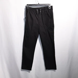 Plugg Black Pants Youth XL 18 Elastic Drawstring Ripstop Pockets - Picture 1 of 8
