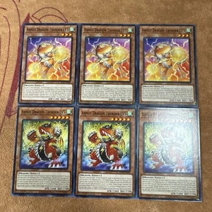 🔥 3X ARMED DRAGON THUNDER LV3 & 3X LV5 MP22-DE003 EN004 NM ~ PLAYSET OF BOTH - Bild 1 von 6