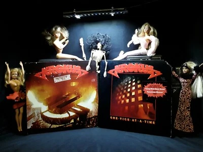 Vintage*ORIGINAL VINYL*KROKUS*2 PROMO*ALBUMS*HARDWARE & ONE VICE AT A TIME 81-82 - Image 1 of 4