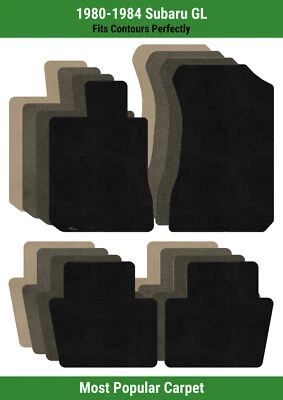 Alfombrillas Lloyd Ultimat fila delantera y trasera para Subaru GL 1980-1984  Foto 1 de 4