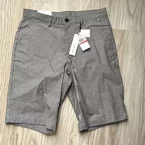 NWT~Men's~CK Calvin Klein~Sky Captain Pin Striped~Regular Fit Shorts Size 28 - Picture 1 of 7