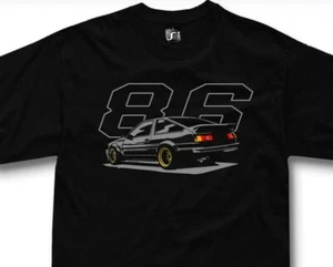 Camiseta para Toyota ae86 ae 86 Fans JDM Drift Corolla Hachiroku 4A-GE - Imagen 1 de 6