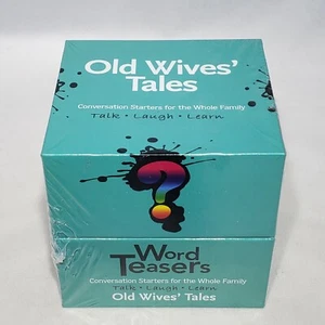 Juego Old Wive's Tales Word Teasers Talk Laugh Learn Trivia sellado de fábrica - Imagen 1 de 5