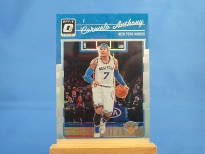 Carmelo Anthony Donruss Optic 2016-17 #59 Silver Prizm - Image 1 of 2