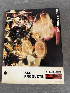 Vintage Original Ford Autolite All Products Catalog 183 Pages - Bild 1 von 8