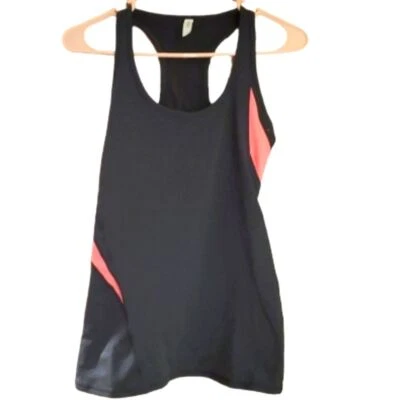 Camiseta sin mangas Gap Body nueva con etiquetas calce gris oscuro espalda deportiva absorbente entrenamiento talla S Foto 1 de 4