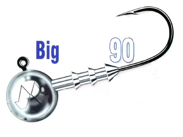 Mustad Big Game 90 - size #8/0 / jig heads / 10-100g / 3 Stück / Jigköpfe - Bild 1 von 1