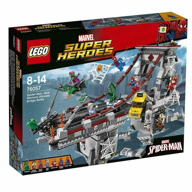 LEGO Marvel: Spider-Man: Web Warriors Ultimate Bridge Battle (76057)