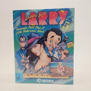 Leisure Suit Larry 5 Passionate Patti Does a Little Undercover Work MS DOS New - Picture 1 of 6