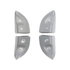 Plastic Steering Wheel Control Button Switch Cover For Mercedes W220 W215 Grey