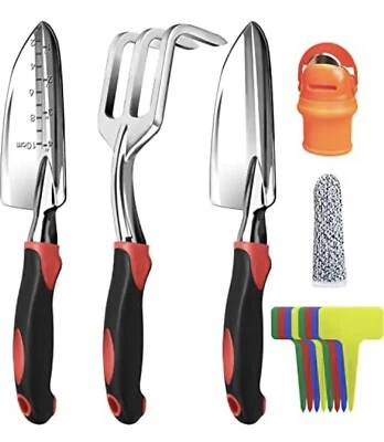 Juego de herramientas de jardín, 5 piezas herramientas de jardinería de alta resistencia  Foto 1 de 4