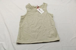 Zara SRPLS Girl's Basic Sleeveless Crew Neck Tank WR4 Beige Size 12/13 Years - Picture 1 of 3