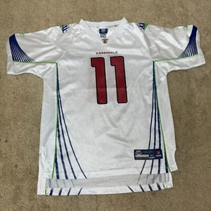 Reebok Arizona Cardinals Larry Fitzgerald #11 NFL Jersey Youth XL SUPER BOWL - Picture 1 of 6