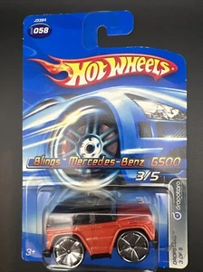 Mercedes Benz G500 Dropstars 2006 #058 Hot Wheels Blings - Imagen 1 de 9