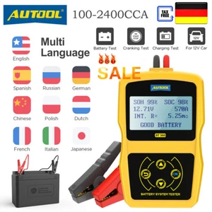 Universal Kfz Batterietester 12V Auto SUV Batterie Testgerät Digital Analysator - Bild 1 von 12
