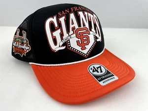 San Francisco Giants '47 Cooperstown Hat Cap SnapBack Trucker Rope Side Patch - Picture 1 of 5