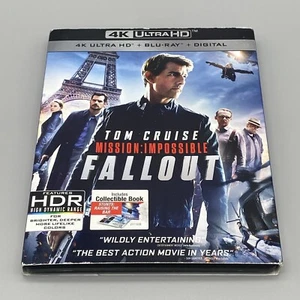Mission: Impossible: Fallout 4K (Ultra HD, 2018) With Slip Cover! Tom Cruise - Picture 1 of 6