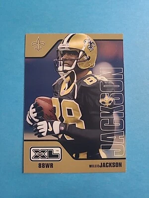 WILLIE JACKSON 2002 UPPER DECK XL FOOTBALL CARD # 296 I1400 - Image 1 of 2