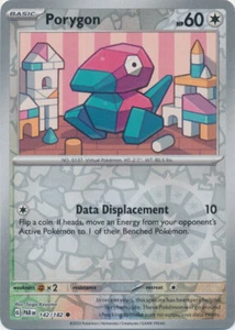 Pokemon SV04: Paradox Rift: Porygon - 142/182 - Reverse Holofoil - Picture 1 of 1