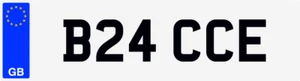 BRUCE 😎 BRYCE BRUCEY BRUCY BRACE B REGISTRATION PREFIX PRIVATE PLATE B24 CCE - Picture 1 of 3