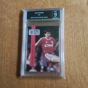 Alan Hansen Pro Set 1990 Liverpool Card Get Graded 9 - Picture 1 of 8