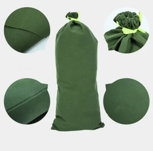 2 Pack Premium Silicone Canvas Sandbags High Quality Leak Proof Flood Protection - Picture 1 of 7