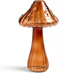 Decorative Mushroom Vase, Delicate Flower Vase, Cottagecore Room Decor, Unique B - Picture 1 of 12