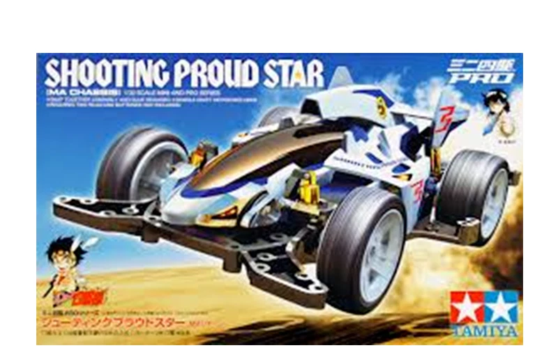 TAMIYA MINI 4WD 4X4 18641  SHOOTING PROUD STAR PRO MA CHASSIS 1/32 SCALE KIT - Immagine 1 di 1
