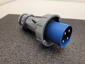 Mennekes ME460P9W Male Power Plug 4 Pin and Sleeve Connector 4W 250V 60A Hubbell - Picture 1 of 12