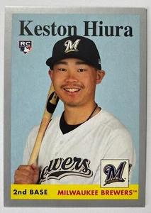 2019 Topps Archive Keston Hiura Silver RC 36/99 1958 Design - Picture 1 of 2