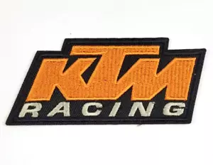KTM USA Racing Patch Bügelflicken gestickter Aufnäher - Bild 1 von 2
