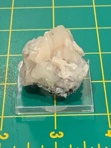 Thumbnail - Pink Stilbite blades w/Heulandite & Chalcedony - Nashik, India - Picture 1 of 8