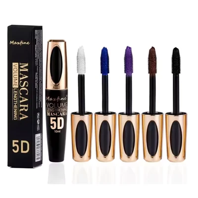5D Fiber Lashes Mascara Waterproof Curling Long-lasting Volumizing Non Smudge - Image 1 of 4