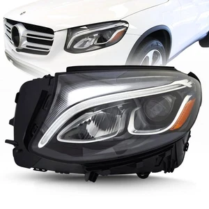 For Mercedes GLC300 GLC350e GLC63 GLC43 AMG 2016-2019 LED Headlight w/oAFS Left - Picture 1 of 9