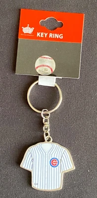 AminCo Chicago Cubs Key Chain Spin Jersey Home & Road - Image 1 of 4