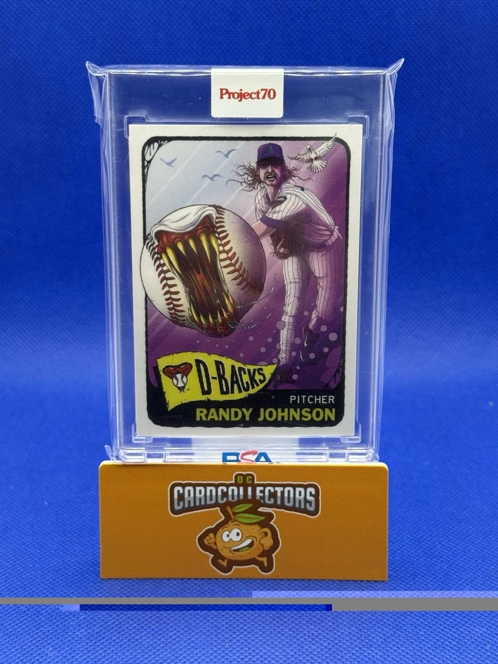 2021 Topps Project 70 - 1965 Topps Baseball Randy Johnson #214 1965 Topps   - Image 1 of 2