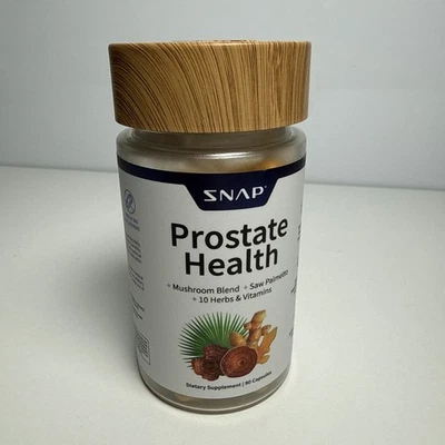 Salud de la próstata - Salud urinaria, vejiga y del sistema inmunológico 90ct suplementos a presión Foto 1 de 4