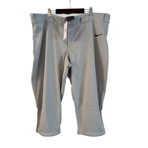 Neu mit Etikett Nike Vapor Select Damen-Softballhose Größe XXL grau Dri Fit - Bild 1 von 6