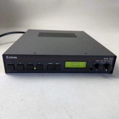 Extron DVS 304 Digital 4 Input Video & RGB Scaler with Power Cord Tested - Image 1 of 4
