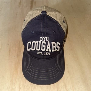 BYU Cougars Trucker Baseball Cap Hat - Picture 1 of 3