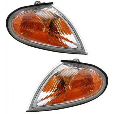 Par de luces de señalización de estacionamiento para Hyundai Elantra 1999 2000 lado conductor y pasajero Foto 1 de 4