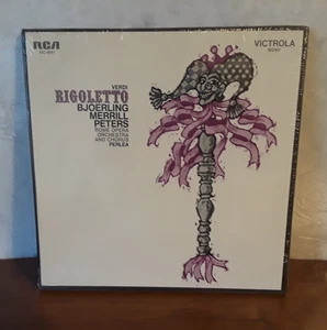 Verdi Rigoletto RCA VIC-6041 Mono Box Set Two LPs with 20-page Book New Sealed - Picture 1 of 8