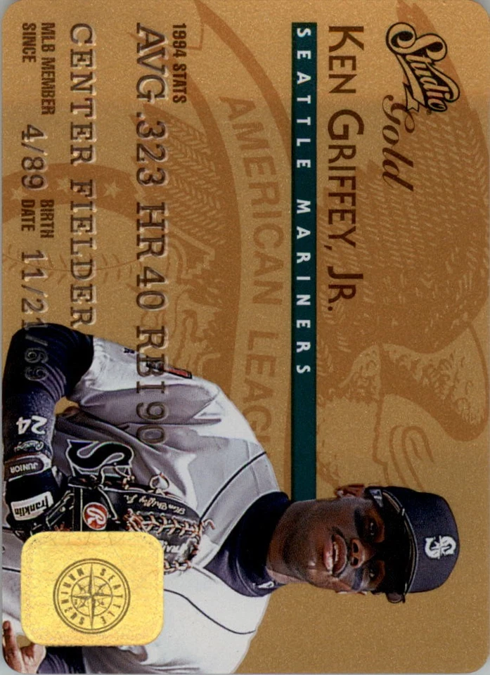 A1485- 1995 Studio Baseball Gold and Platinum Cards -You Pick- 15+ FREE US SHIP - Image 1 of 1