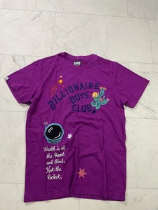 BILLIONAIRE BOYS CLUB BBC ROV SS STRICK HOLLYHOCK LILA GRÖSSE M GEBRAUCHT, IN EINWANDFREIEM ZUSTAND - Bild 1 von 10