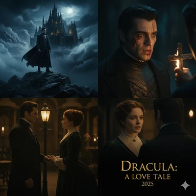 Dracula:A Love Tale 2025 DVD Horror Movie Romance|All Region Free Ship WORLDWIDE - Image 1 of 4