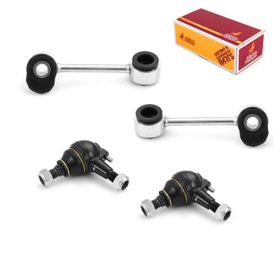 Front Sway Bar Link & Lower Ball Joint Kit for 00-02 Mercedes-Benz E430 4 PCS - Image 1 of 4