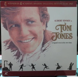 TOM JONES (1963) /1992 HBO 2 X LASER DISC / WIDESCREEN/ NR/ALBERT FINNEY/ GOOD+ - Bild 1 von 3