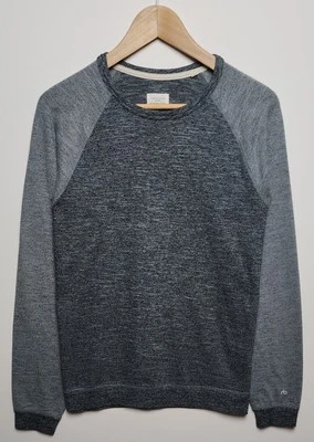 Rag & Bone Standard Issue Colorblock Long Sleeve Shirt Men's Medium Gray Raglan - Image 1 of 4